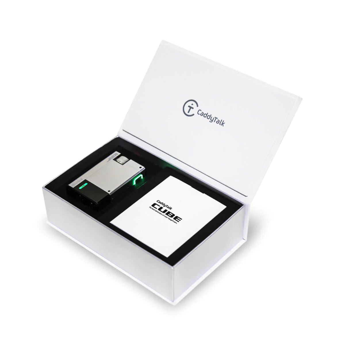 CaddyTalk CUBE Laser Rangefinder (Case: Black Pouch)