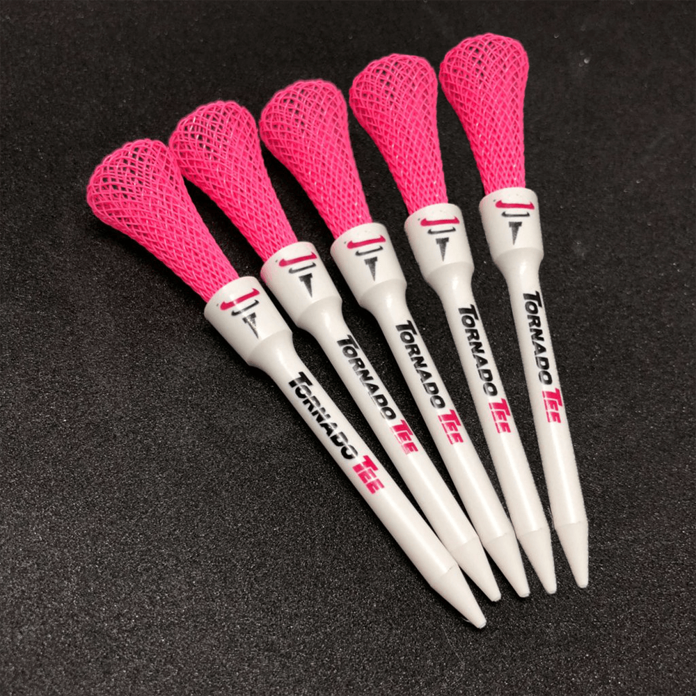 Tornado Tees 3.25" - 5 Pack Pink