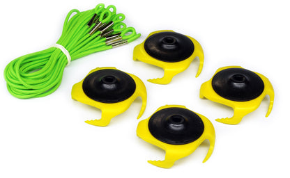 Tee Claw Four Pack (Black/Yellow)