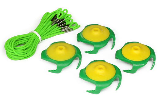 Tee Claw Four Pack (Yellow/Green)