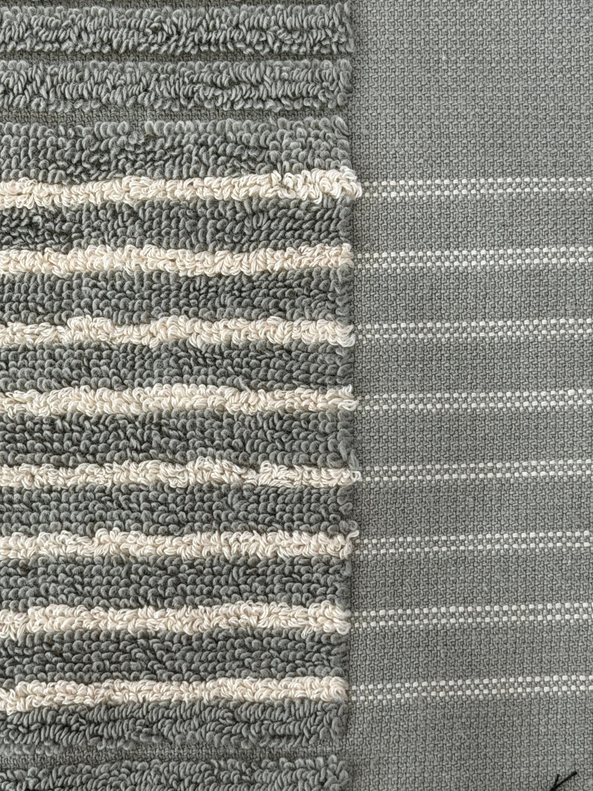 No Dirt Ultimate Caddy Towel - Valspar w Cream Stripes