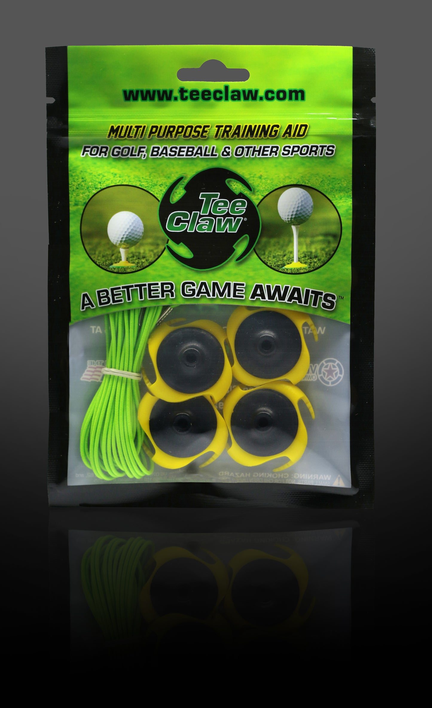 Tee Claw Four Pack (Black/Yellow)