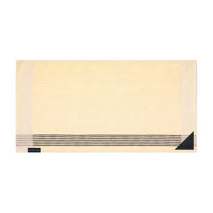 No Dirt Ultimate Caddy Towel - Cream w Chocolate Stripes
