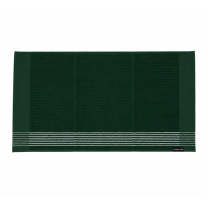 No Dirt Ultimate Caddy Towel - Green w Light Blue Stripes
