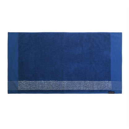 No Dirt Ultimate Caddy Towel - Navy w White  Stripes